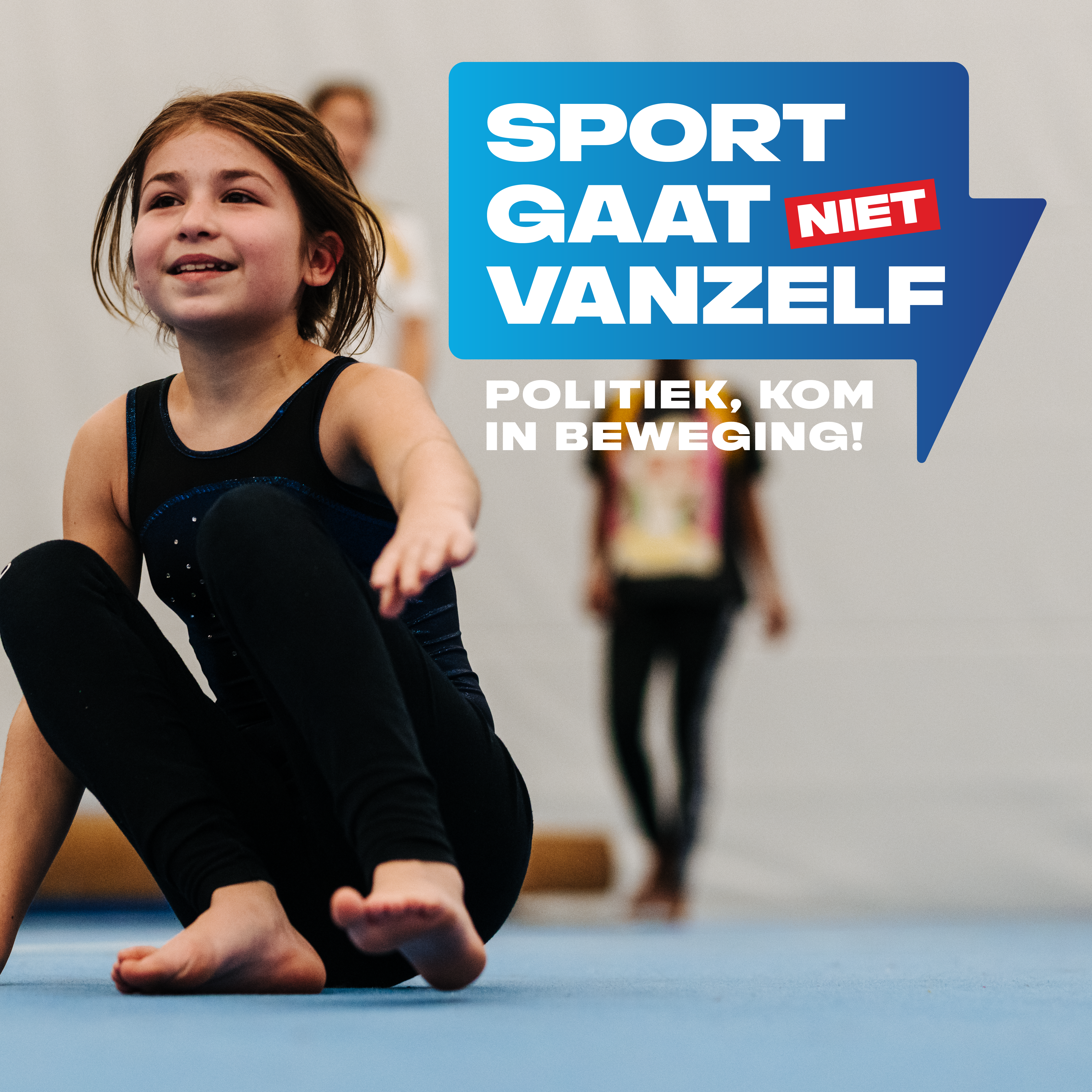 Sport gaat niet vanzelf!